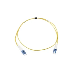 (FJ2-LCULCUL-02) SIEMON JUMPER DUPLEX XGLO LCU LCU OS1/2 AMARILLO OFNR 2M