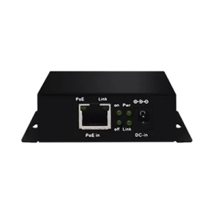 Inyector PoE Extenido Industrial / PoE 802.3 af/at Hasta 30W / Conexión plug and play / Alcance WI-TEK WI-PE31G de hasta 250 metros / Aplicaciones CCTV / Alimentación PoE af/at o Vcc 37-57 Vcc