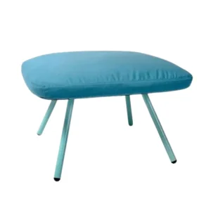 Pouf para Sala de Espera Cojín Tapizado - RESOL ANOU 4 PATAS - Varios Colores - Estructura Acero y Tablero HPL
